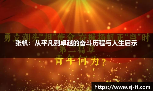 张帆：从平凡到卓越的奋斗历程与人生启示